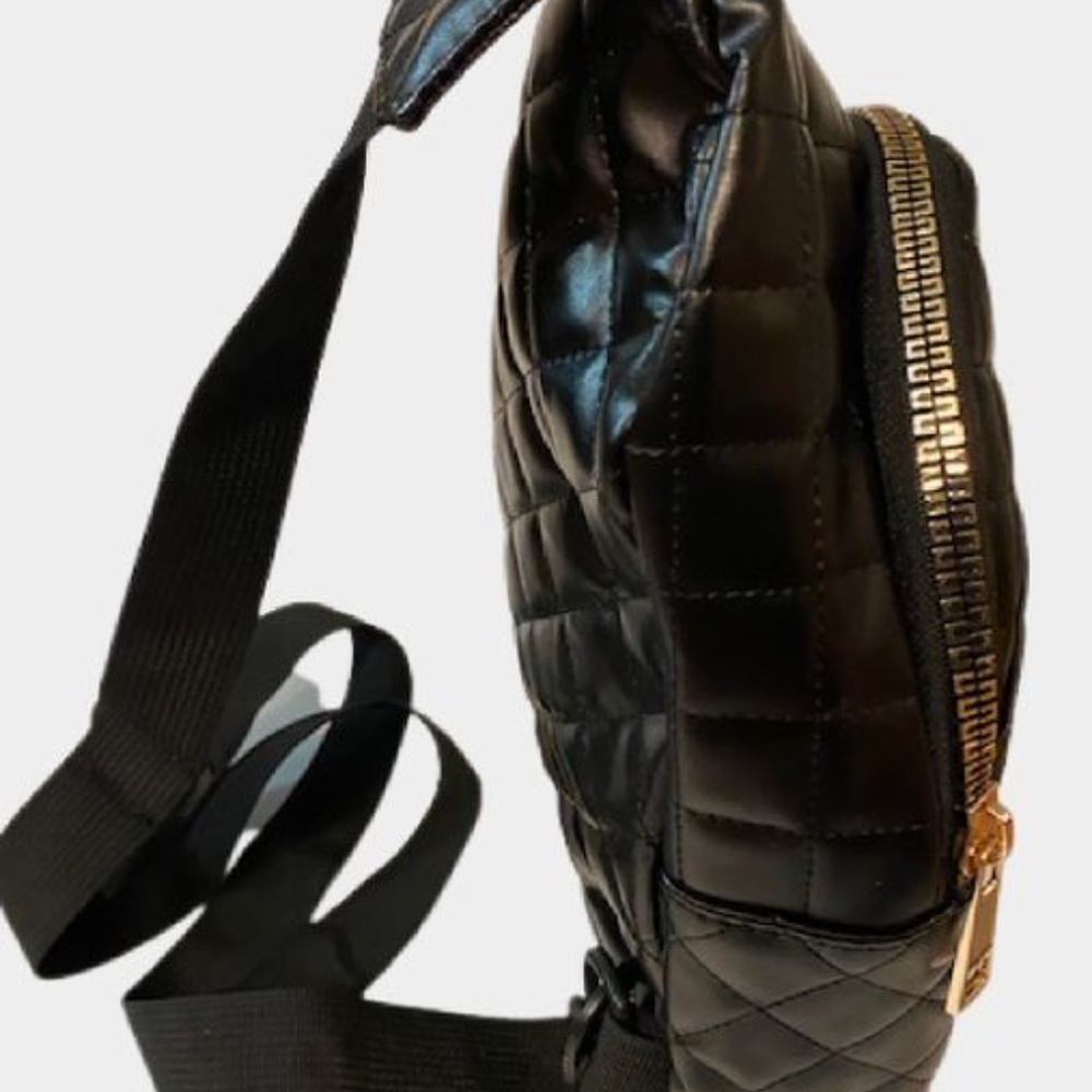Sling Bag with Decorative Trim VEGAN NEW - Picture 3 of 5